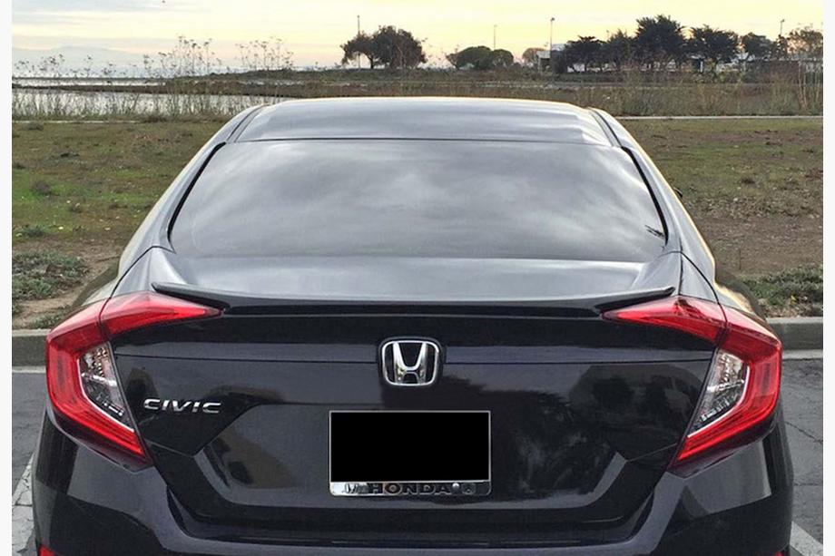 Honda Civic Limuzina X 2016–2021 DPT spojler (za lakiranje) Image