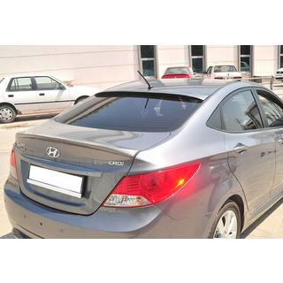 DPT spojler (črna visok sijaj) Hyundai Accent 2011–2017 fotografija 4