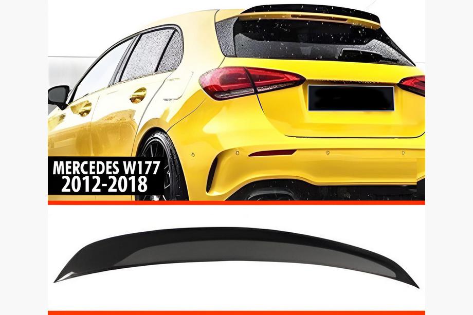 Mercedes A-class W176 2012–2018 Spojler DPT V-4 (sijajno črna) Image