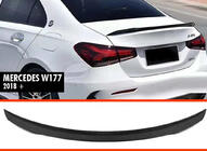 Mercedes A-class W177 2018– Spojler DPT V-2 (SD, črna visok sijaj) fotografija 1
