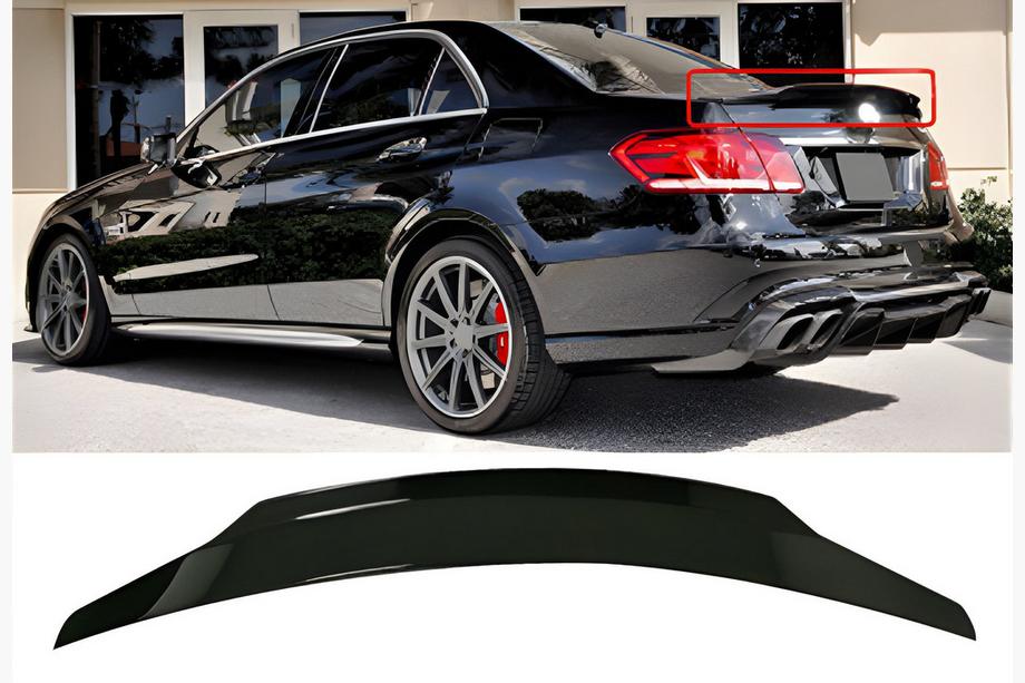 Mercedes E-class W212 2009–2016 Spojler DPT V-2 (črna visok sijaj) Image