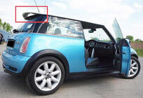 Mini Cooper R50/52/53 2000–2006 DPT spojler (črna visok sijaj) fotografija 2