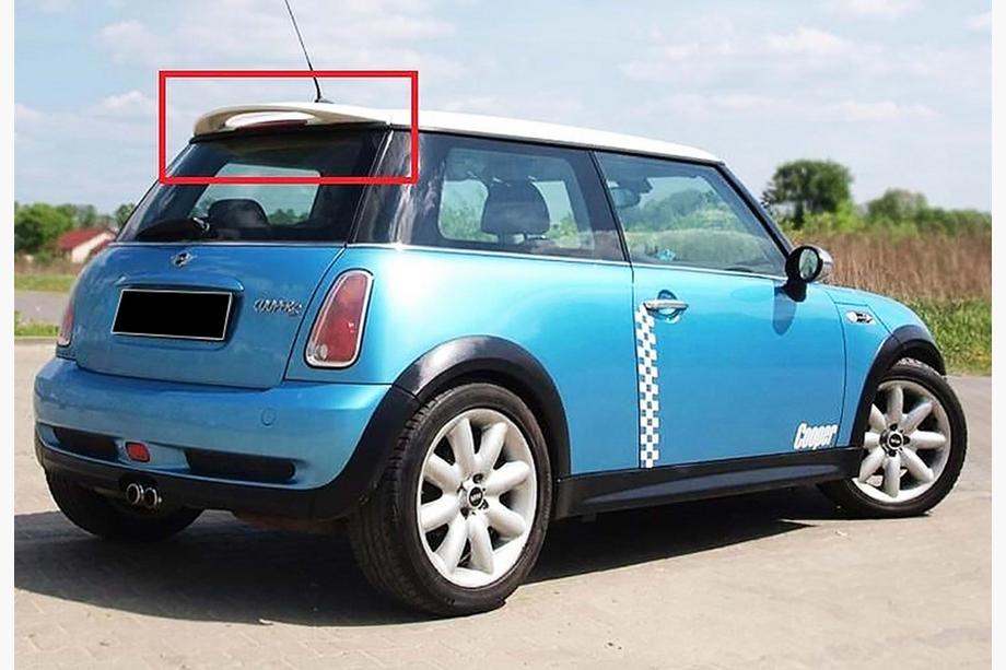 Mini Cooper R50/52/53 2000–2006 DPT spojler (črna visok sijaj) Image