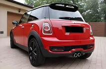 Mini Clubman R55/R56 2007–2014 Spojler DPT R56 (črna visok sijaj) fotografija 1