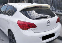 Opel Astra J 2009–2015 Spojler DPT (HB, za barvanje) fotografija 4