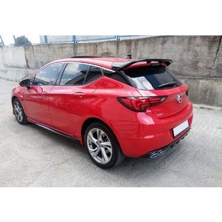 Spojler DPT V-2 (črna visok sijaj) Opel Astra K 2016–2021 fotografija 3