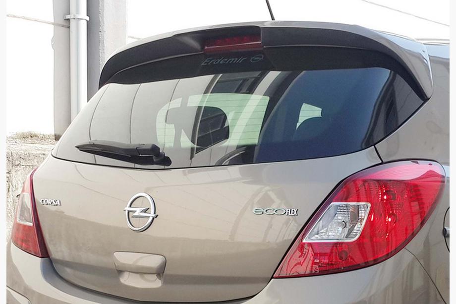 Opel Corsa D 2007–2014 DPT spojler (črna visok sijaj) Image
