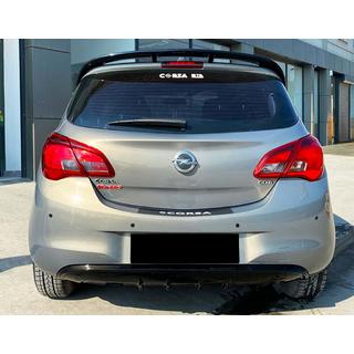 Spojler DPT V-1 (črna visok sijaj) Opel Corsa E 2015–2019 fotografija 2