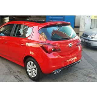 Spojler DPT V-2 (črna visok sijaj) Opel Corsa E 2015–2019 fotografija 3