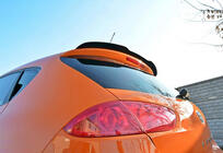 Seat Leon 2005–2012 Spojler DPT V-1 (2009-2012, črna visok sijaj) fotografija 2