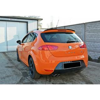 Spojler DPT V-1 (2009-2012, črna visok sijaj) Seat Leon 2005–2012 fotografija 4