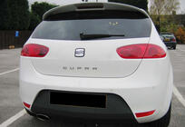Seat Leon 2005–2012 Spojler DPT V-4 (2009-2012, črna visok sijaj) fotografija 1
