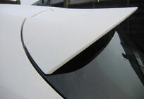 Seat Leon 2005–2012 Spojler DPT V-4 (2009-2012, črna visok sijaj) fotografija 3