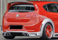 Seat Leon 2005–2012 Spojler DPT V-5 (2005-2009, za barvanje) fotografija 4