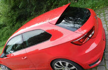 Seat Leon 2013–2020 Spojler DPT V-1 (2-vratni, črna visok sijaj) fotografija 3