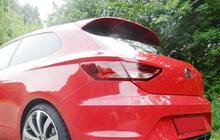 Seat Leon 2013–2020 Spojler DPT V-1 (2-vratni, črna visok sijaj) fotografija 5