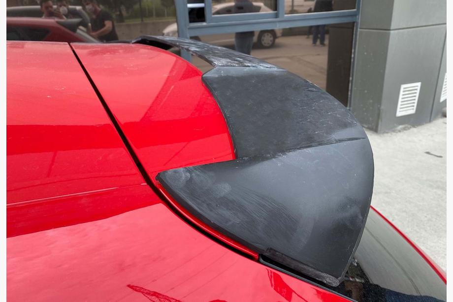 Seat Leon 2013–2020 Spojler DPT V-5 (črna visok sijaj) Image