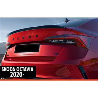 Spojler DPT V-1 (črna visok sijaj) Skoda Octavia IV A8 2020– fotografija 1
