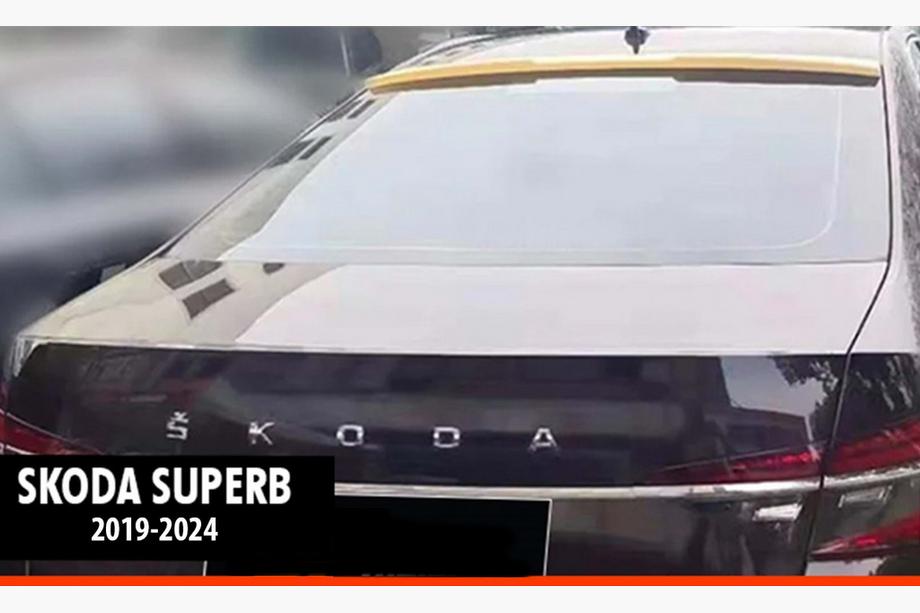 Skoda Superb 2015–2024 DPT V-2 spojler (2019-2024, črna visok sijaj) Image