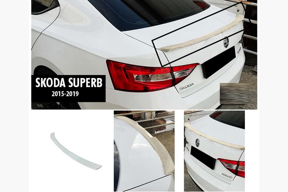 Skoda Superb 2015–2024 Spojler DPT V-2 (2015-2019, za lakiranje) Image