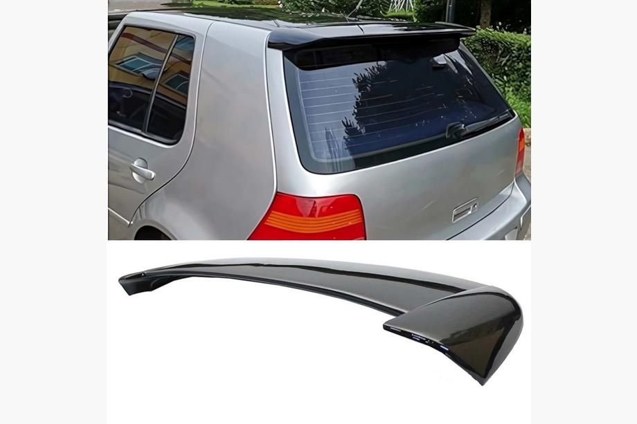 Volkswagen Golf 4 1997–2006 Spojler DPT V-1 (HB, črna visok sijaj) Image