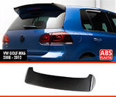 Volkswagen Golf 6 2008–2014 Spojler DPT V-2 (HB, črna visok sijaj) fotografija 1