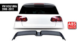 Volkswagen Golf 6 2008–2014 Spojler DPT V-3 (HB, črna visok sijaj) fotografija 1