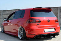 Volkswagen Golf 6 2008–2014 Spojler DPT V-4 (HB, črna sijaj) fotografija 4