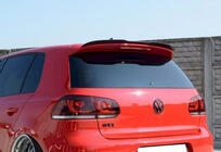 Volkswagen Golf 6 2008–2014 Spojler DPT V-4 (HB, črna sijaj) fotografija 1