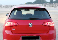 Volkswagen Golf 7/E-Golf 2012–2020 Spojler DPT V-1 (za GTI / R HB, sijajno črna) fotografija 4