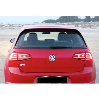 Spojler DPT V-1 (za GTI / R HB, sijajno črna) Volkswagen Golf 7/E-Golf 2012–2020 fotografija 4