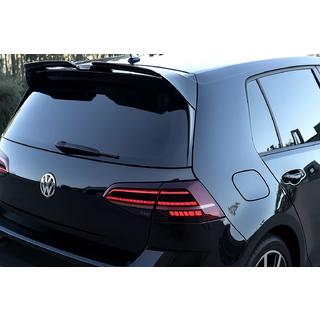 Spojler DPT V-2 (za GTI / R HB, črna visokosijajna) Volkswagen Golf 7/E-Golf 2012–2020 fotografija 1