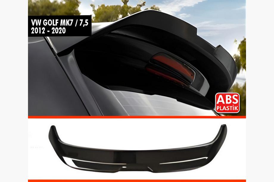 Volkswagen Golf 7/E-Golf 2012–2020 Spojler DPT V-5 (za Base HB, črna visok sijaj) Image