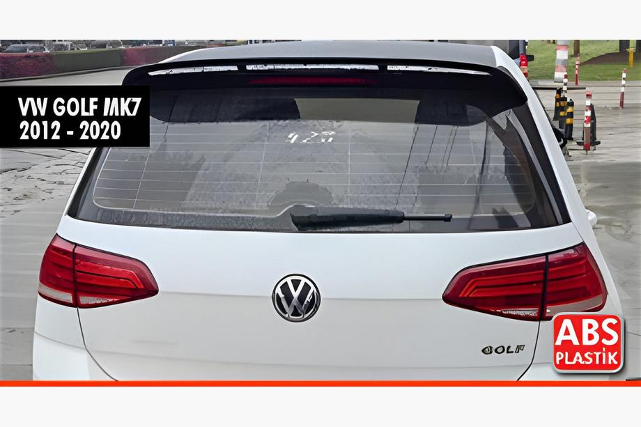Volkswagen Golf 7/E-Golf 2012–2020 Spojler DPT V-8 (za Base HB, sijajno črna) Image