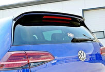 Volkswagen Golf 7/E-Golf 2012–2020 Spojler DPT V-9 (za GTI / R HB, sijajno črna) fotografija 1