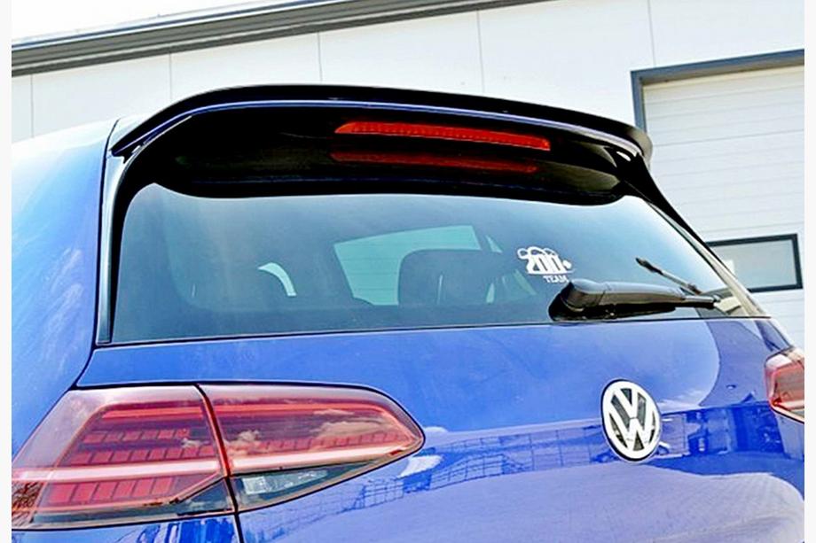 Volkswagen Golf 7/E-Golf 2012–2020 Spojler DPT V-9 (za GTI / R HB, sijajno črna) Image