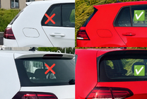 Volkswagen Golf 7/E-Golf 2012–2020 Spojler DPT V-10 (za GTI / R HB, sijajno črna) fotografija 8