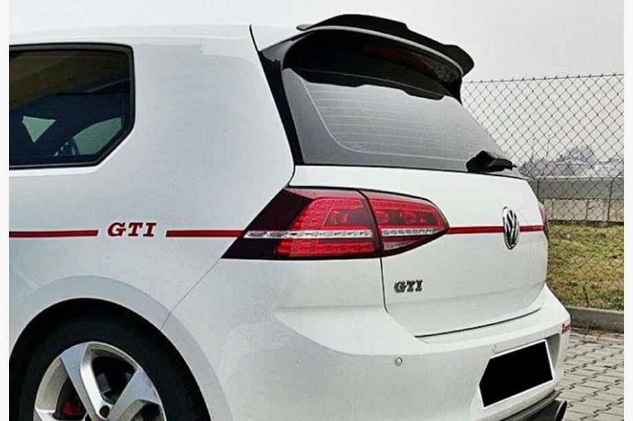 Volkswagen Golf 7/E-Golf 2012–2020 Spojler DPT V-10 (za GTI / R HB, sijajno črna) Image