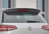 Volkswagen Golf 7/E-Golf 2012–2020 Spojler DPT V-11 (za Base HB, črna visok sijaj) fotografija 7