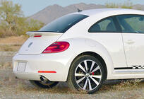 Volkswagen Beetle 2011–2015 DPT spojler (črna visok sijaj) fotografija 3