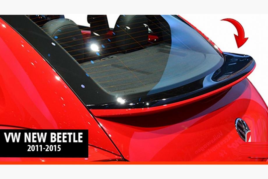 Volkswagen Beetle 2011–2015 DPT spojler (črna visok sijaj) Image