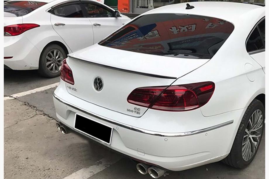 Volkswagen Passat CC 2008–2017 Spojler DPT (2012-2017, črn visok sijaj) Fotografija 2