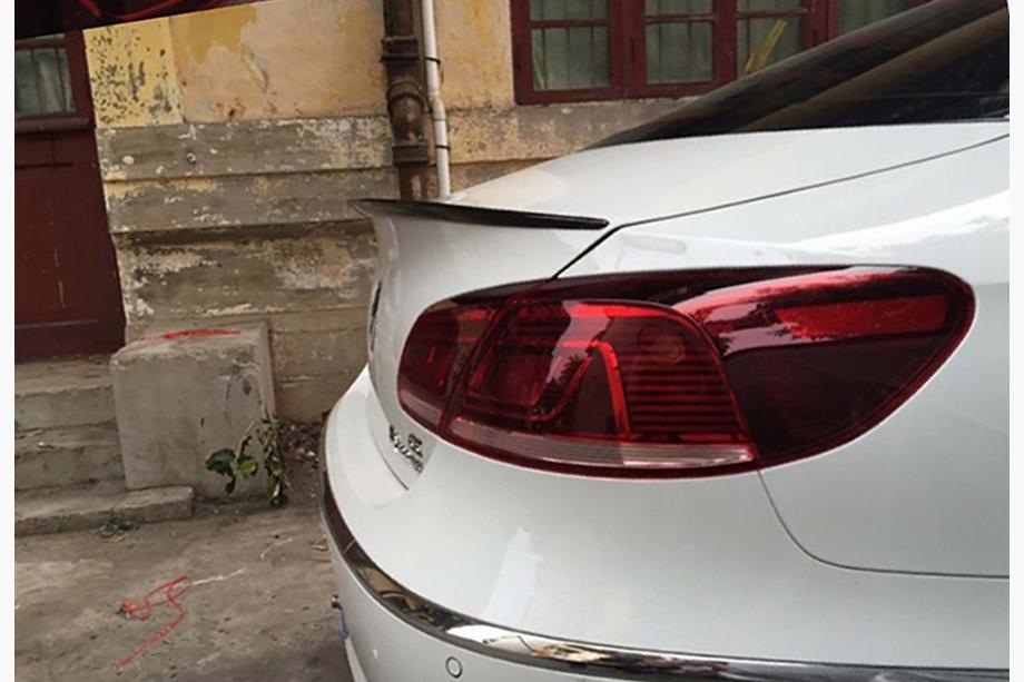 Volkswagen Passat CC 2008–2017 Spojler DPT (2012-2017, črn visok sijaj) Fotografija 7