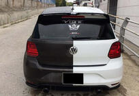 Volkswagen Polo 2010–2017 Spojler DPT V-3 (HB, črna visok sijaj) fotografija 4