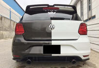 Volkswagen Polo 2010–2017 Spojler DPT V-3 (HB, črna visok sijaj) fotografija 5