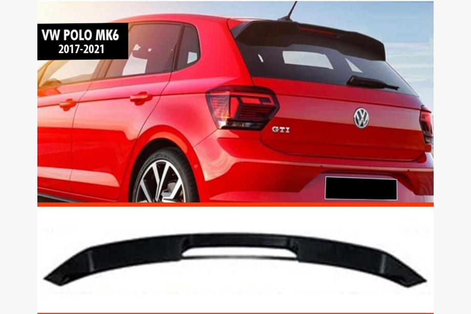Volkswagen Polo 2017– DPT V-3 spojler (2017-2021, HB, črna visok sijaj) Image