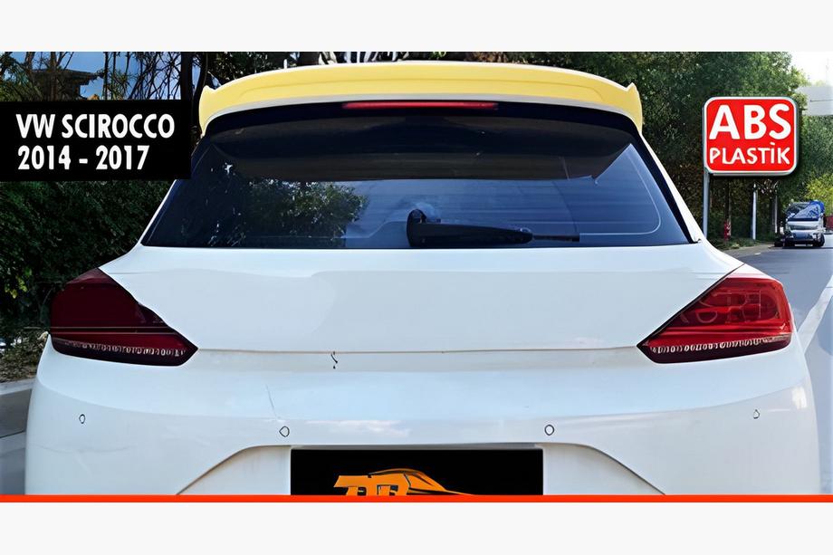 Volkswagen Scirocco 2008–2017 Spojler DPT V-2 (2014-2017, črna visok sijaj) Image