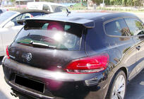 Volkswagen Scirocco 2008–2017 Spojler DPT V-3 (2008-2013, črna sijaj) fotografija 1