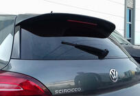 Volkswagen Scirocco 2008–2017 Spojler DPT V-4 (2008-2013, črna visok sijaj) fotografija 6