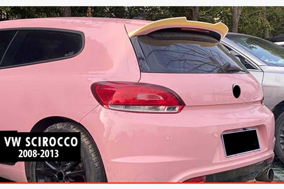 Volkswagen Scirocco 2008–2017 DPT V-5 spojler (2008-2013, črna visokosijajna) Image